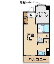 レグラス武蔵新城モーターガラージュの物件間取画像